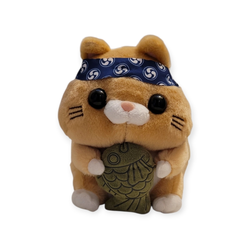 7" Taiyaki Cat Plush